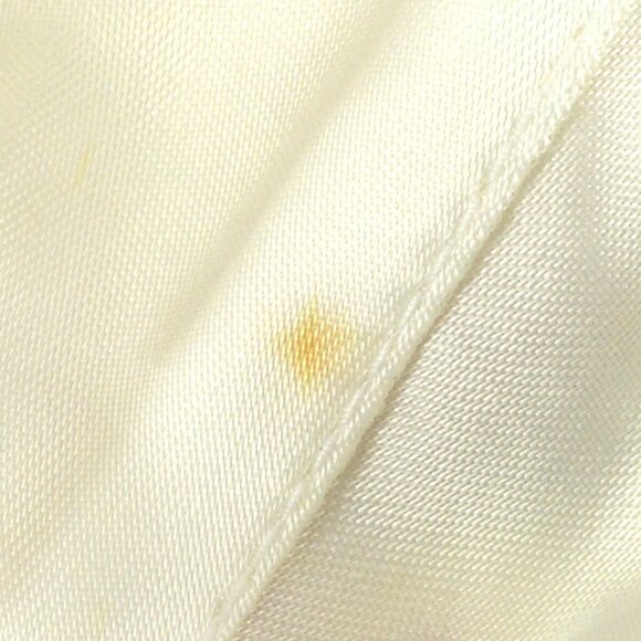 Chanel Ivory Canvas Valentine Cap Hat Small Good - Picture 4 of 12